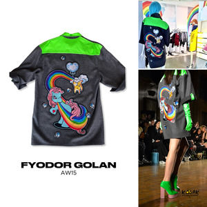 Rare Fyodor Golan FW15 'My Little Pony' Oversized Shirt